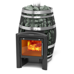 Дровяная печь для бани TMF Саяны XXL 2015 Inox Витра ЗК ТО